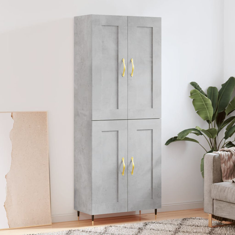 Onatas 69.5cm Sideboard, Concrete Grey