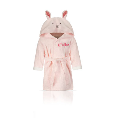 Plush Baby Ankle Bathrobe with Hood