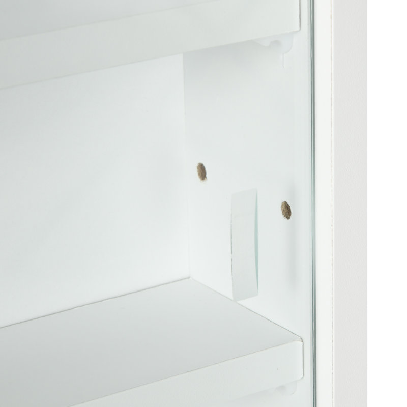 Hoertz 4 -Shelf Storage Cabinet, White