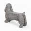 STATUE DE COWER SPANIEL DOG
