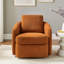 Fauteuil pivotant rembourré 28,7 po-814456675