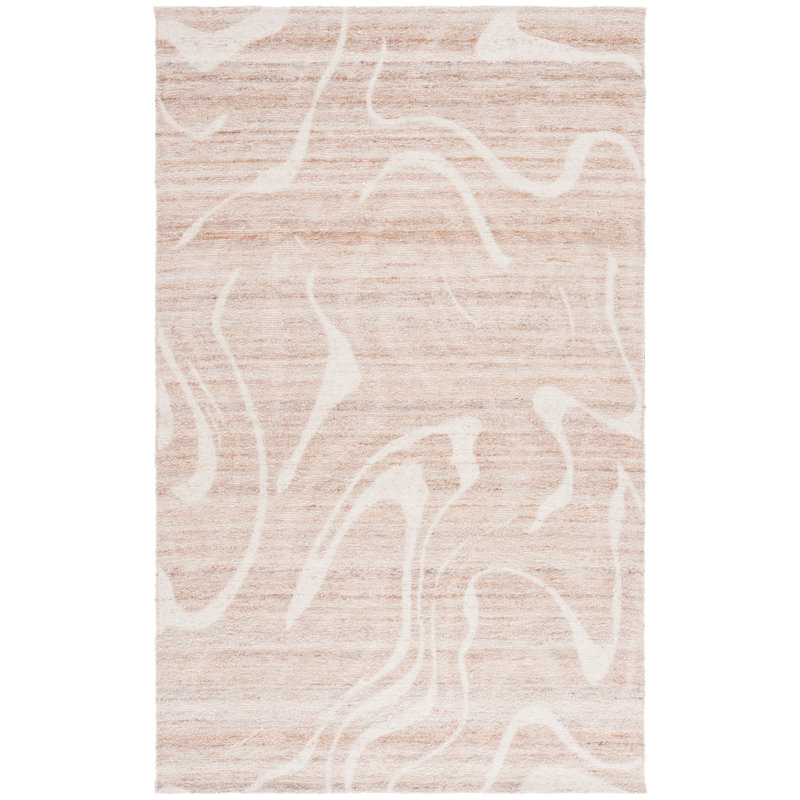 Faletti Hand Tufted Performance Abstract Rug, Rectangle 6' x 9'