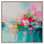 "Soulful", impression sur toile verte et rose par Art Remedy