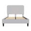Lit plateforme tapissier Aluino avec tête de lit à bords arrondis - aucun sommier nécessaire-1987674857-1987674856