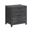 Cadre de lit en bois massif robuste avec 2 tables de chevet Albany-100150069-100150068