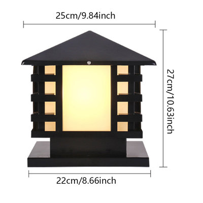 Exterior Pillar Lights Gate Post Lamps