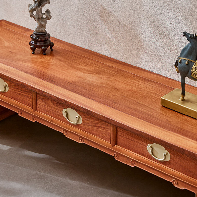 Creative Solid Wood TV Stand