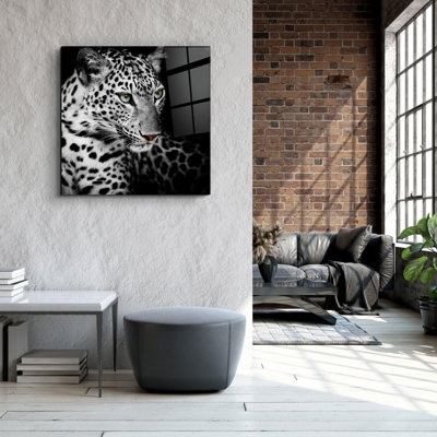 Superbe peinture décorative en verre trempé de 31,5 po x 31,5 po | 100% verre trempé, épaisseur: 0,16 pouce | Imprimé UV pour des couleurs éclatantes et une durabilité | Décoration murale parfaite pour le salon, la chambre à coucher ou le bureau, design élégant et moderne