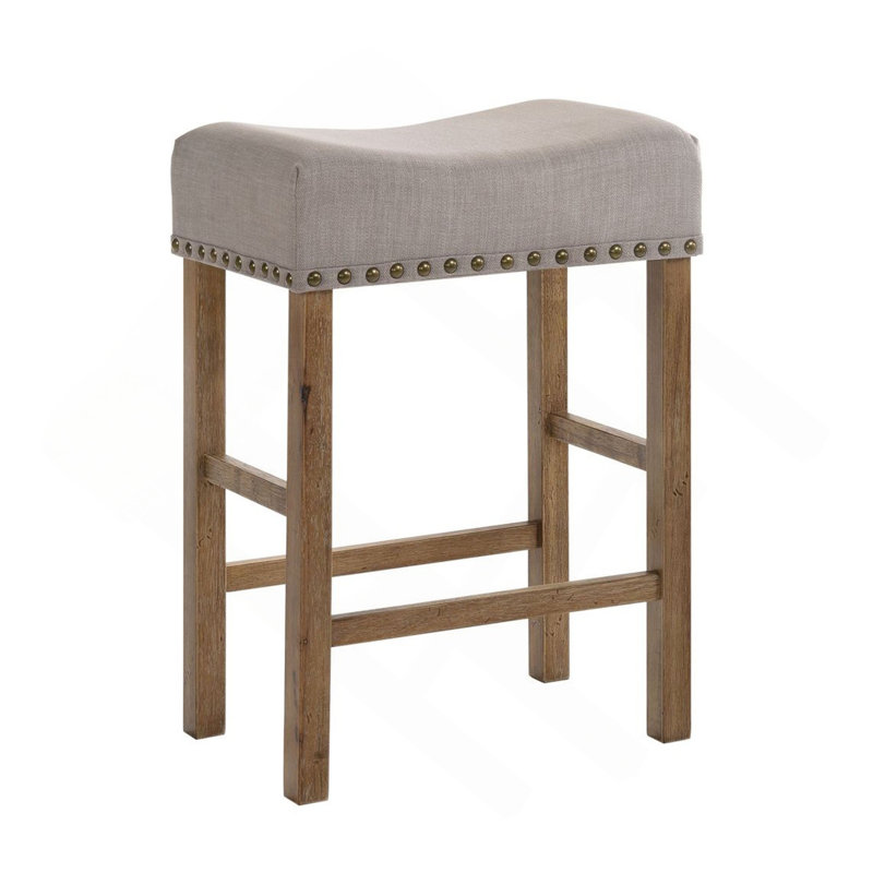 Ensemble de 2 tabourets à hauteur de comptoir Contemporary, Chêne