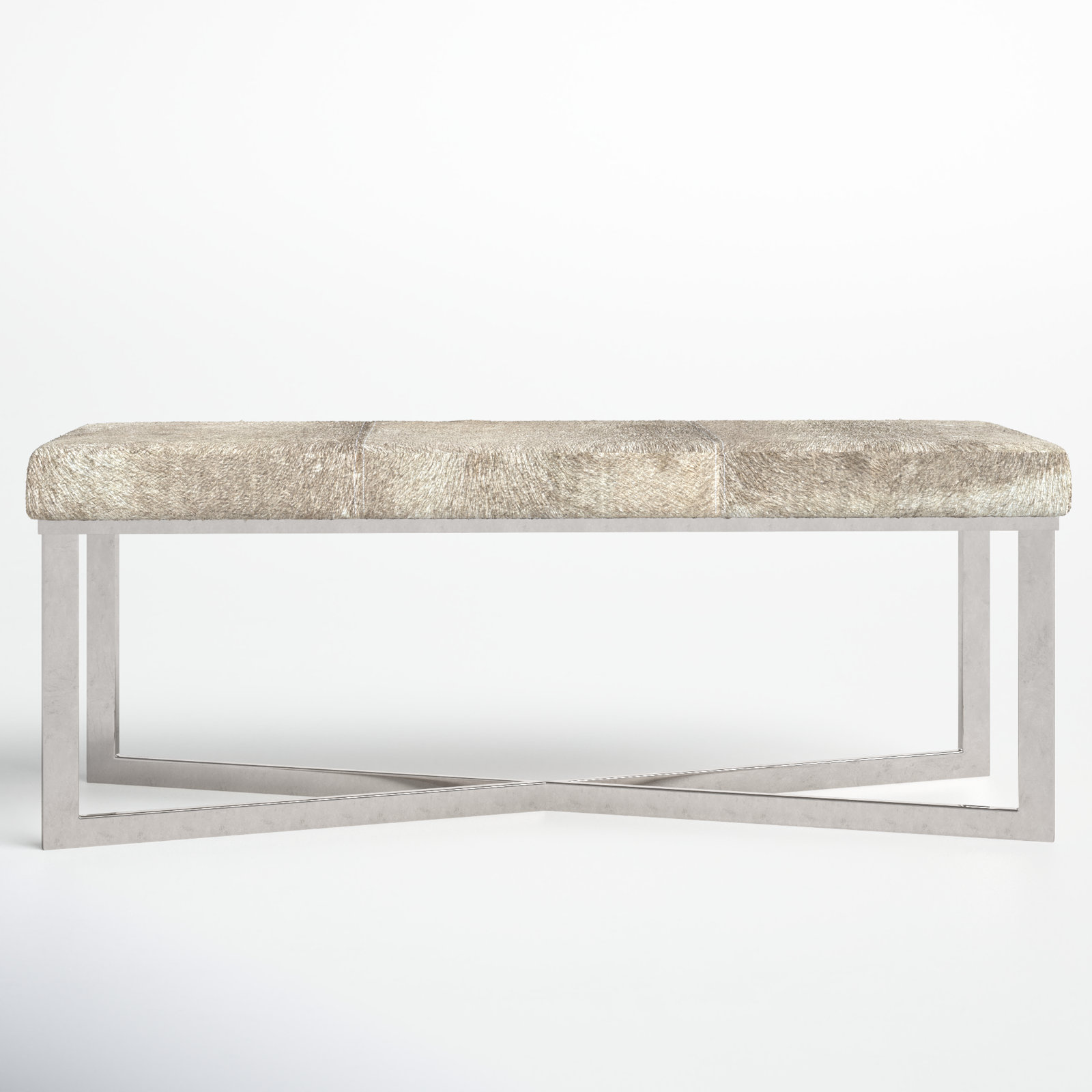 Kianda Genuine Leather Bench