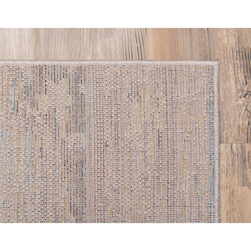 Geometric Indoor Rug, Rectangle 5' x 8'