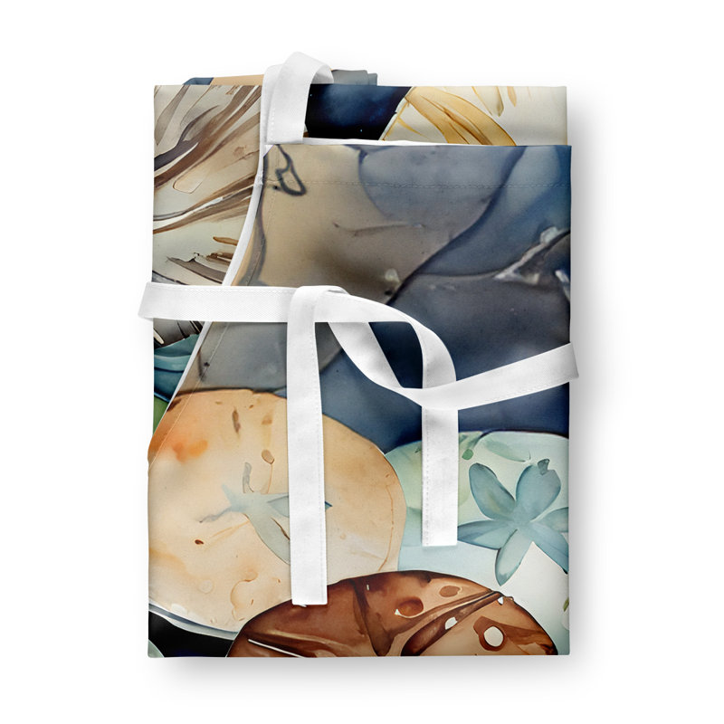 No Pattern Bib Apron