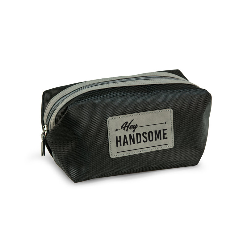 Trousse de voyage, Noir / gris