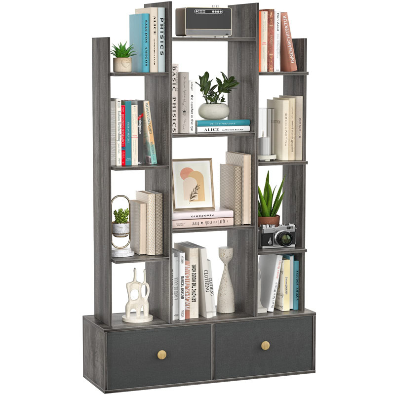 Greysin Bookcase, Gray