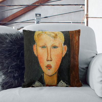 The Blue-Eyed Boy Scatter Cushion
