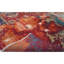 High-Quality Hand-Knotted Red And Multi Area Rug