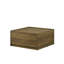 Table basse carrée avec 2 tiroirs Travon