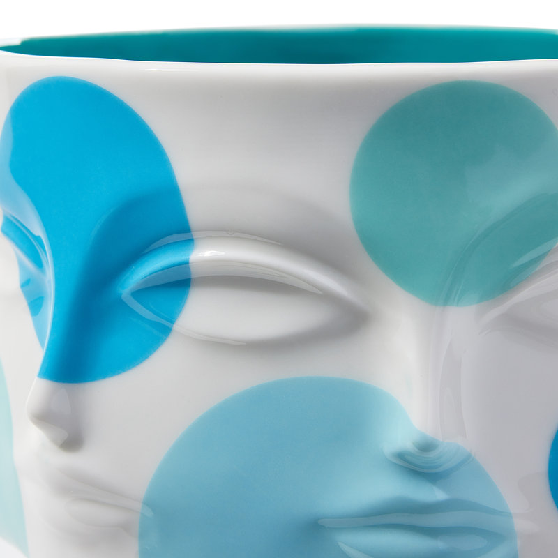 Jonathan Adler Blue and White Porcelain Decorative Bowl
