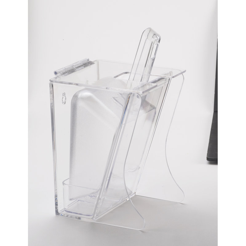 Polycarbonate Freestanding Scoop Holder, 32 Ounces