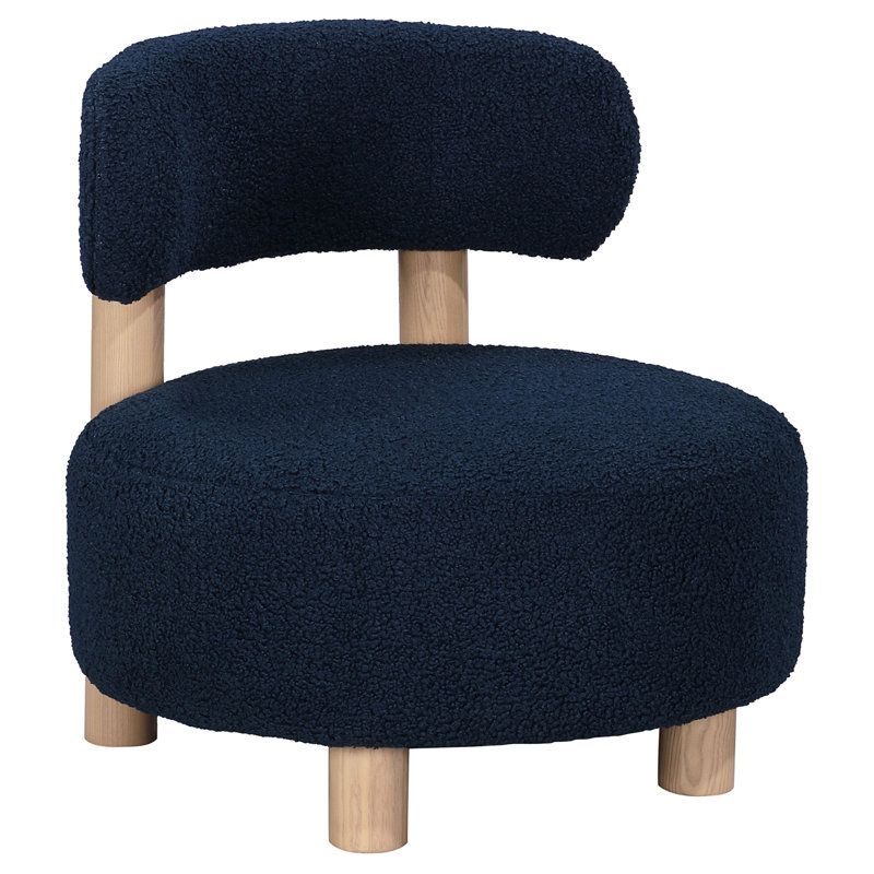 Fauteuil d'appoint Calianna, Bleu