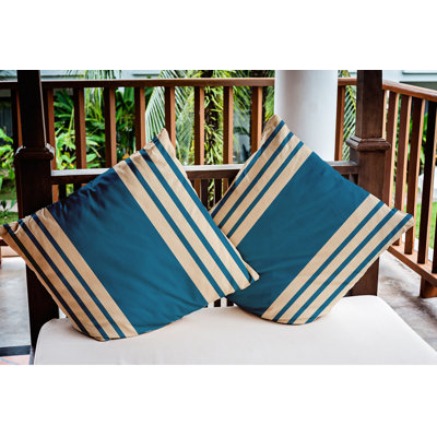 Stripe Indoor/Outdoor Throw Pillow