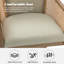 Xaver 50.8cm W Farmhouse Swivel Barrel Task Chair with Rattan Arms-1759116839