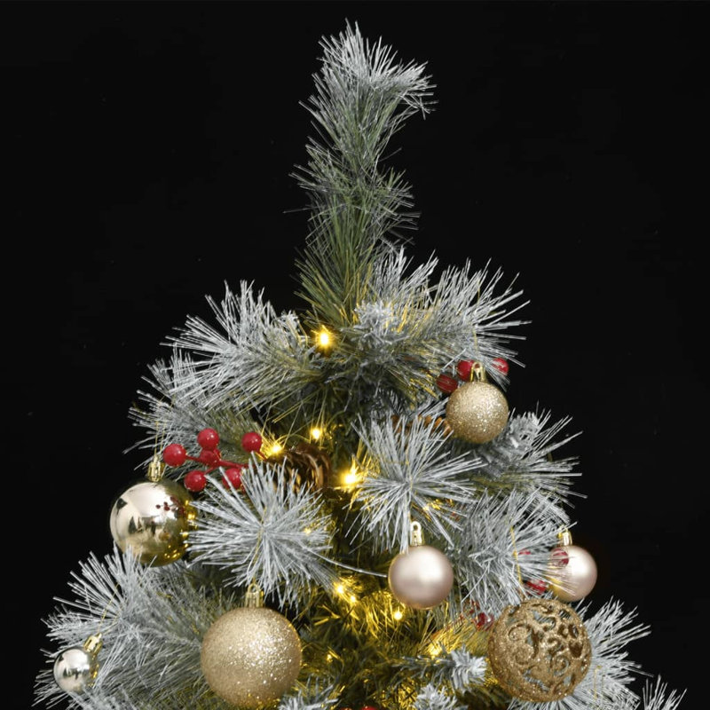 Arbre de Noël artificiel éclairé, 4 pi