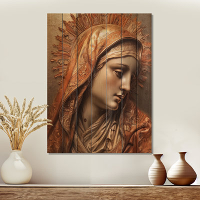 Art mural en bois sur bois de pin naturel