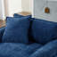 Fauteuil d'appoint moderne avec repose-pieds en chenille-846004389