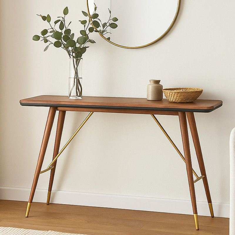 Jaron 140cm Solid Wood Top Console Table