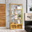 Engel 176cm H x 85.5cm W Bamboo / Rattan Bookcase