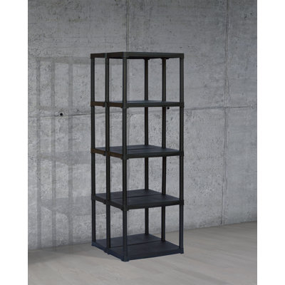 176cm W Plastic Shelving Unit