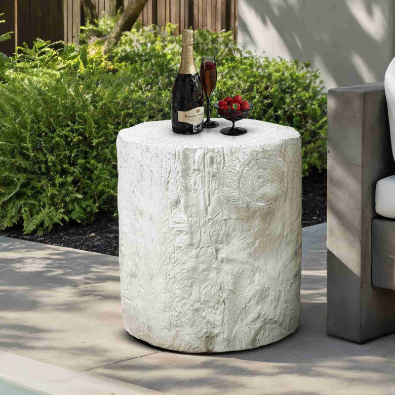 Table d'appoint moderne, Blanc
