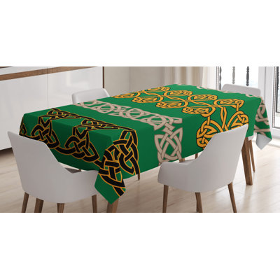 Irish Geometric Tablecloth
