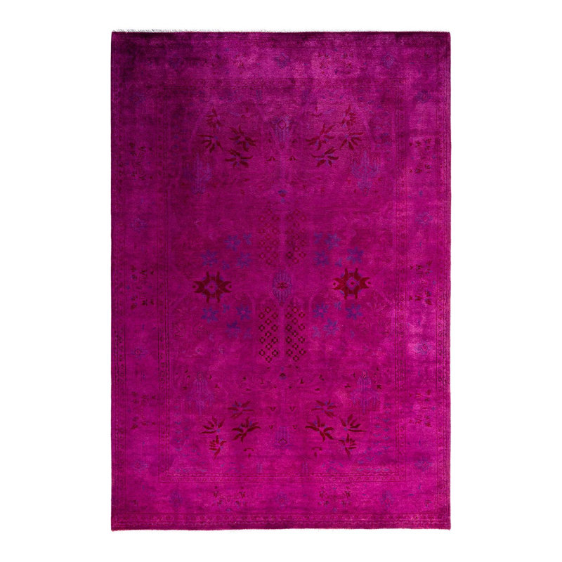 Kisho One-of-a-Kind 6' 2" X 8' 10" Hand Knotted Area Rug
