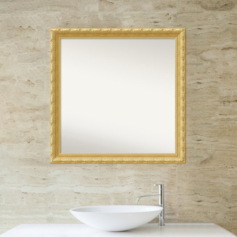Miroir mural de salle de bain 28 x 22 po Versailles, H 30 po x l 30 po