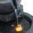 29-Inch LED Outdoor Water Fountain