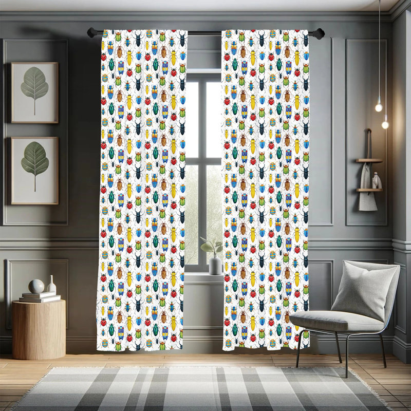 Room Darkening Sliding Panel Pair, 28" x 95"