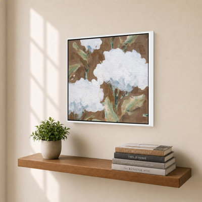 Mocha Garden II by Carol Robinson - Graphic Art on Canvas