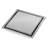 FINE FIXTURES Stainless Steel 6 inch Square Shower Drain with Hair Trap and Tile Insert & Grate 2-in-1 Design-126533248