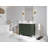 42'' Single Bathroom Vanity with Marble Top
