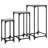 vidaXL Nesting Side Tables End Table Living Room Set of 3 Engineered Wood-255734481