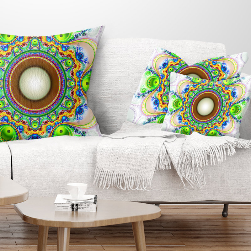 Coussin lombaire abstrait
