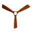 Nouveau ventilateur de plafond de 60 pouces avec moteur à courant continu réversible à télécommande de 3 pales en bois massif de 18 W pour la maison-796230919-796230914