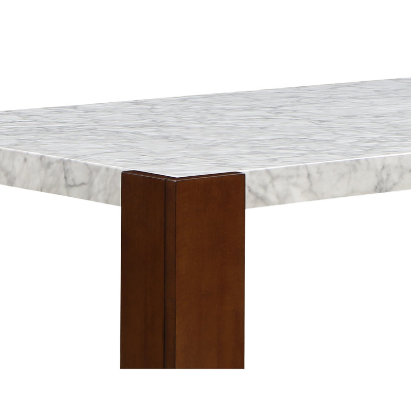 Table en pierre d'ingénierie avec de beaux pieds et un support supérieur