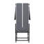 Lit escamotable 3,7 po pour lit simple en mousse à mémoire de forme - extra portable pour appartements, structure en métal, 75 po x 38 po, couleur noire avec invités nombreux, look moderne