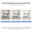 Meuble-lavabo moderne en bois d'hévéa bleu marine avec lavabo en céramique intégré et armoire à pharmacie intelligente-1725137819