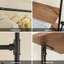 Adjustable Wall Mounted Clothes Rack