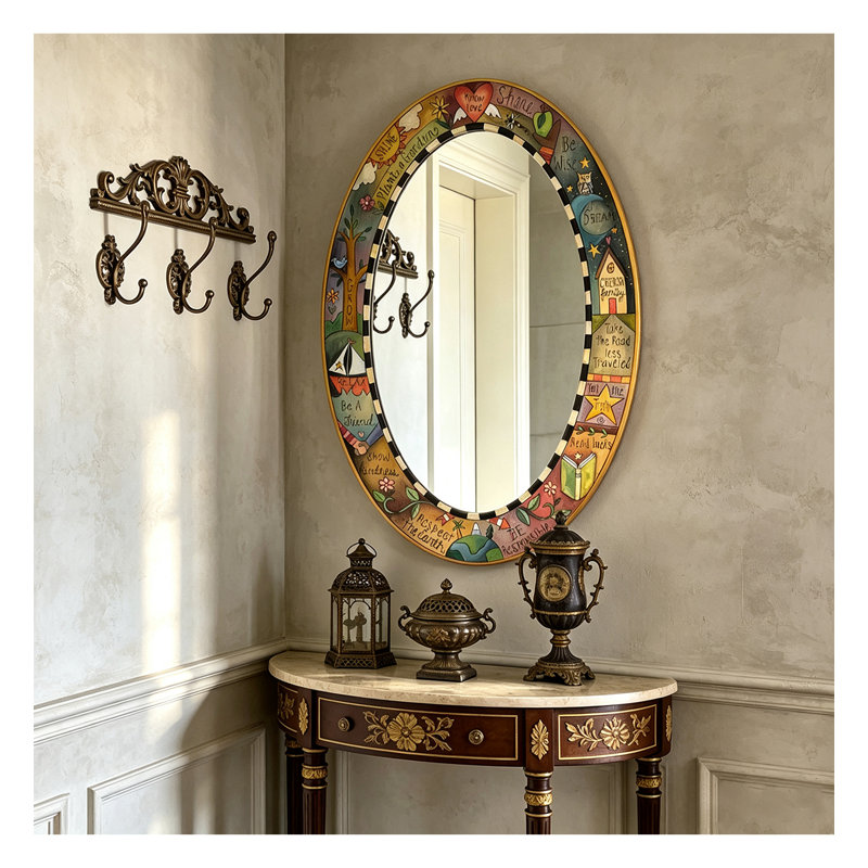 Grand miroir décoratif classique Classic