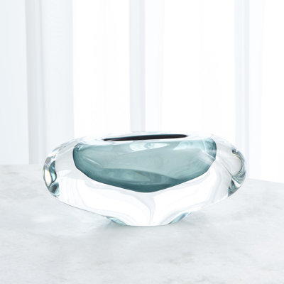 Abstract Bean Vase-Persimmon-Lg